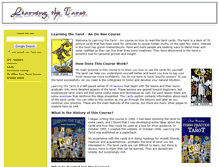 Tablet Screenshot of learntarot.org